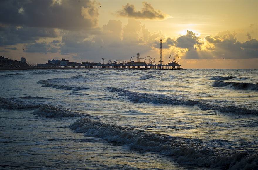Galveston Beach, Texas