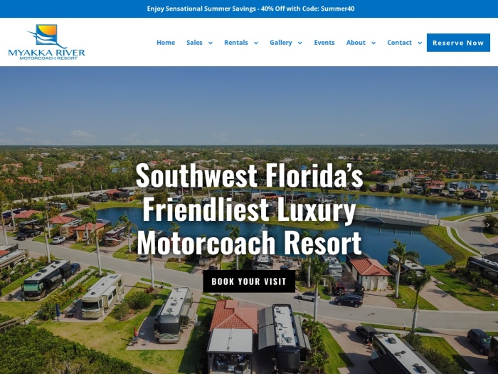 Myakka River Motorcoach Resort