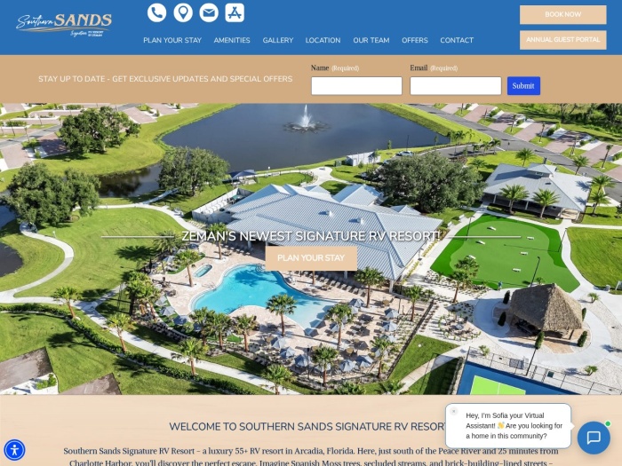 Southern Sands Signature RV Resort