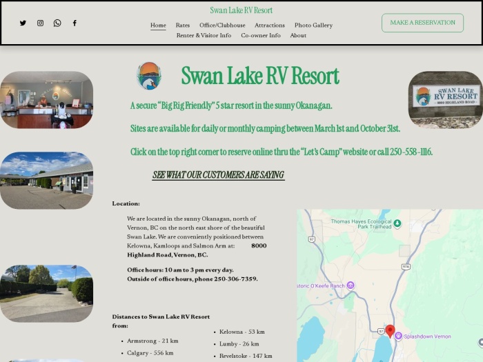 Swan Lake RV Resort